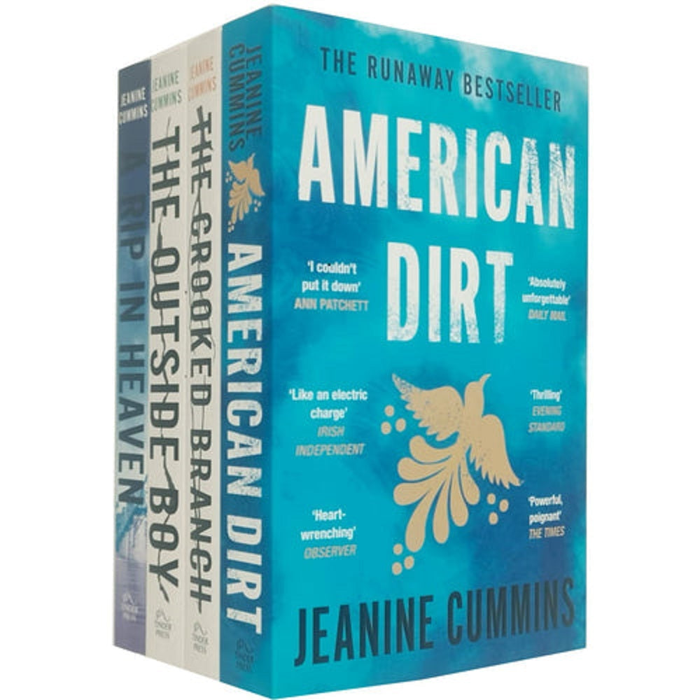 Jeanine Cummins 4 Book Collection Set | American Dirt, The Crooked Branch & More – Contemporary Fiction, Novels, Stories & Recommended Reads