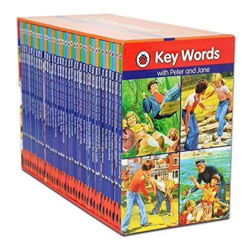 Ladybird Key Words with Peter and Jane – 36-Book Set | Educational books for early learning, reading, phonics, vocabulary, literacy, ages 5+