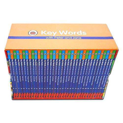 Ladybird Key Words with Peter and Jane – 36-Book Set | Educational books for early learning, reading, phonics, vocabulary, literacy, ages 5+
