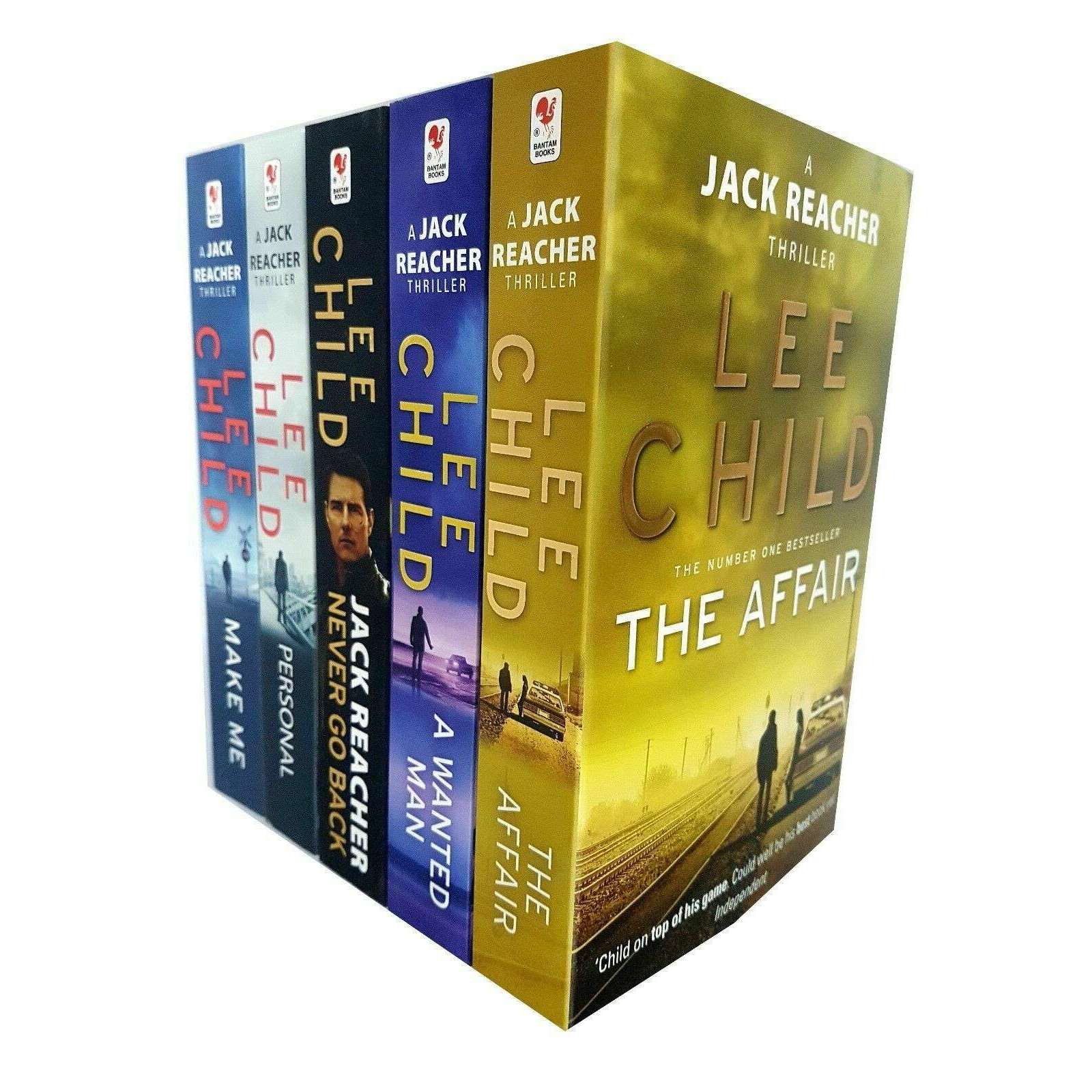 Lee Child Jack Reacher Series – 5-Book Collection Set (16-20) | Gripping Thriller Fiction, Action, Mystery, Suspense, Adventure & Bestseller Novels