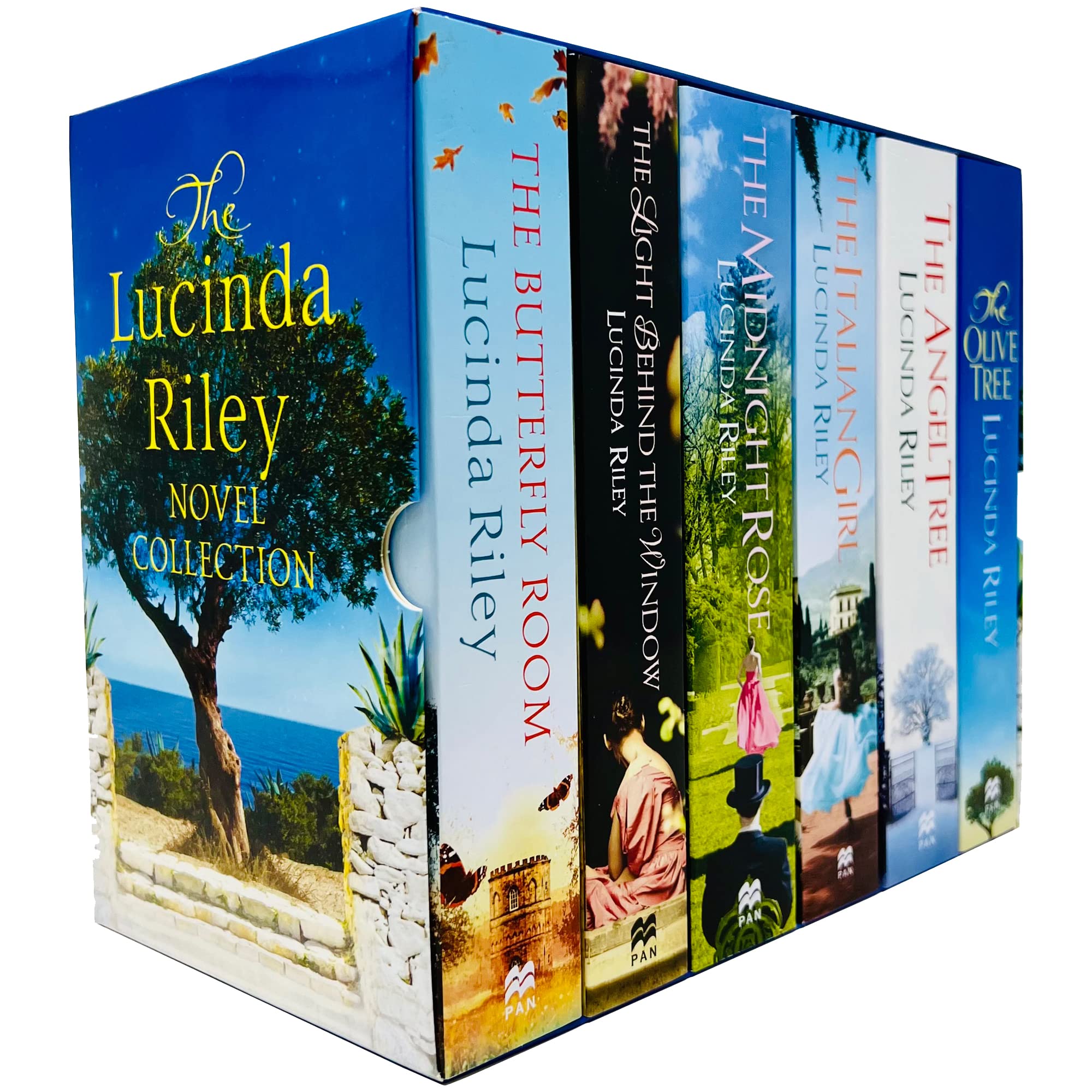 Lucinda Riley 6 Book Collection Box Set | The Butterfly Room, Midnight Rose, Angel Tree & More – Bestselling Historical Fiction Novels