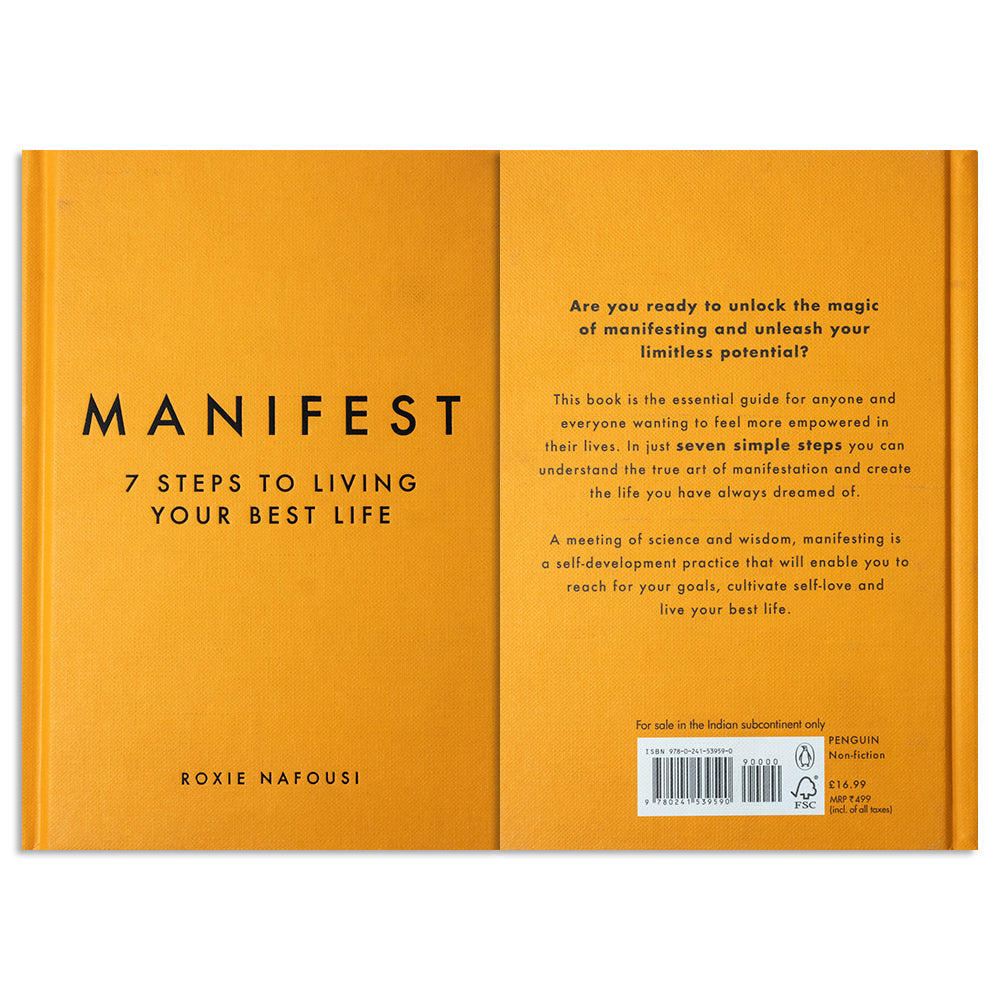 Manifest: 7 Steps to Living Your Best Life, The Sunday Times Bestseller by Roxie Nafousi