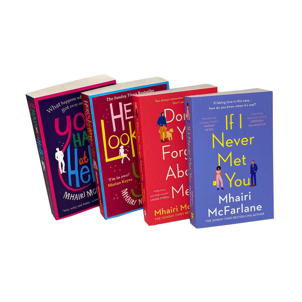 Mhairi Mcfarlane 4 Books Collection You Had Me At Hello | Romance Fiction Series, Love Stories, Emotional Reads, Romantic Comedy, Contemporary Author