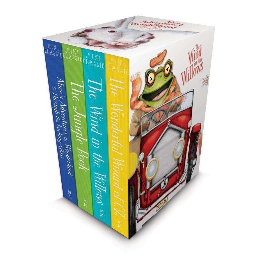 Miles Kelly Children Classics Deluxe 4 Books Box Set Collection Colour illustrated Inc Jungle book