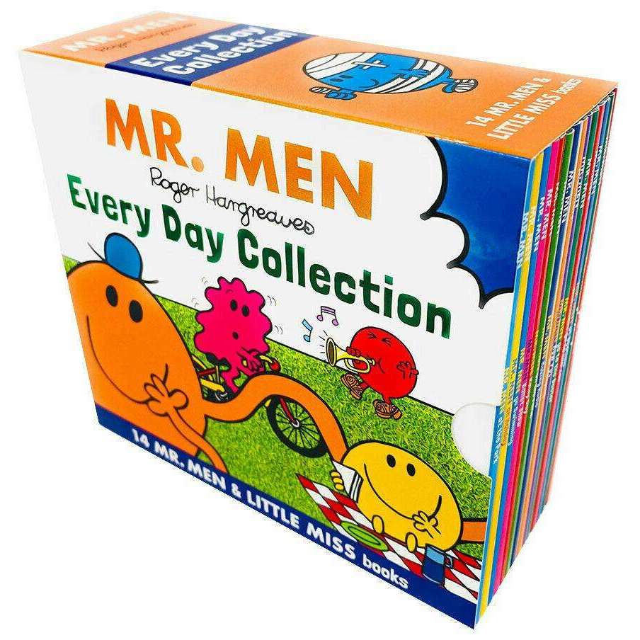 Mr Men and Little Miss Everyday Collection 14-Book Slipcase Set | Fun & Colorful Children's Stories | Bedtime Reading for Kids with Beloved Characters