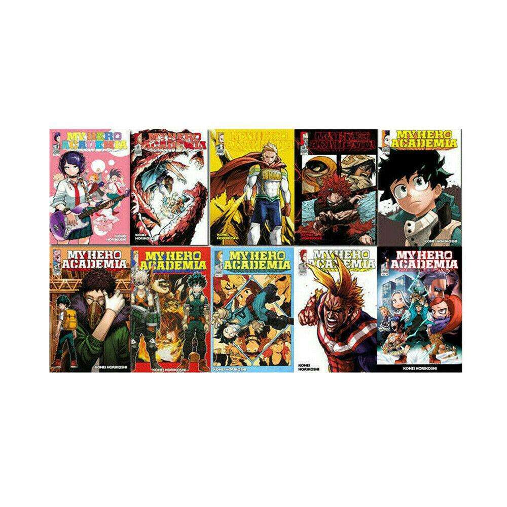 My Hero Academia Vol. 11-20 Collection – 10 Book Superhero Manga Set | Action-Packed Graphic Novels from VIZ Media for Anime & Comic Fans