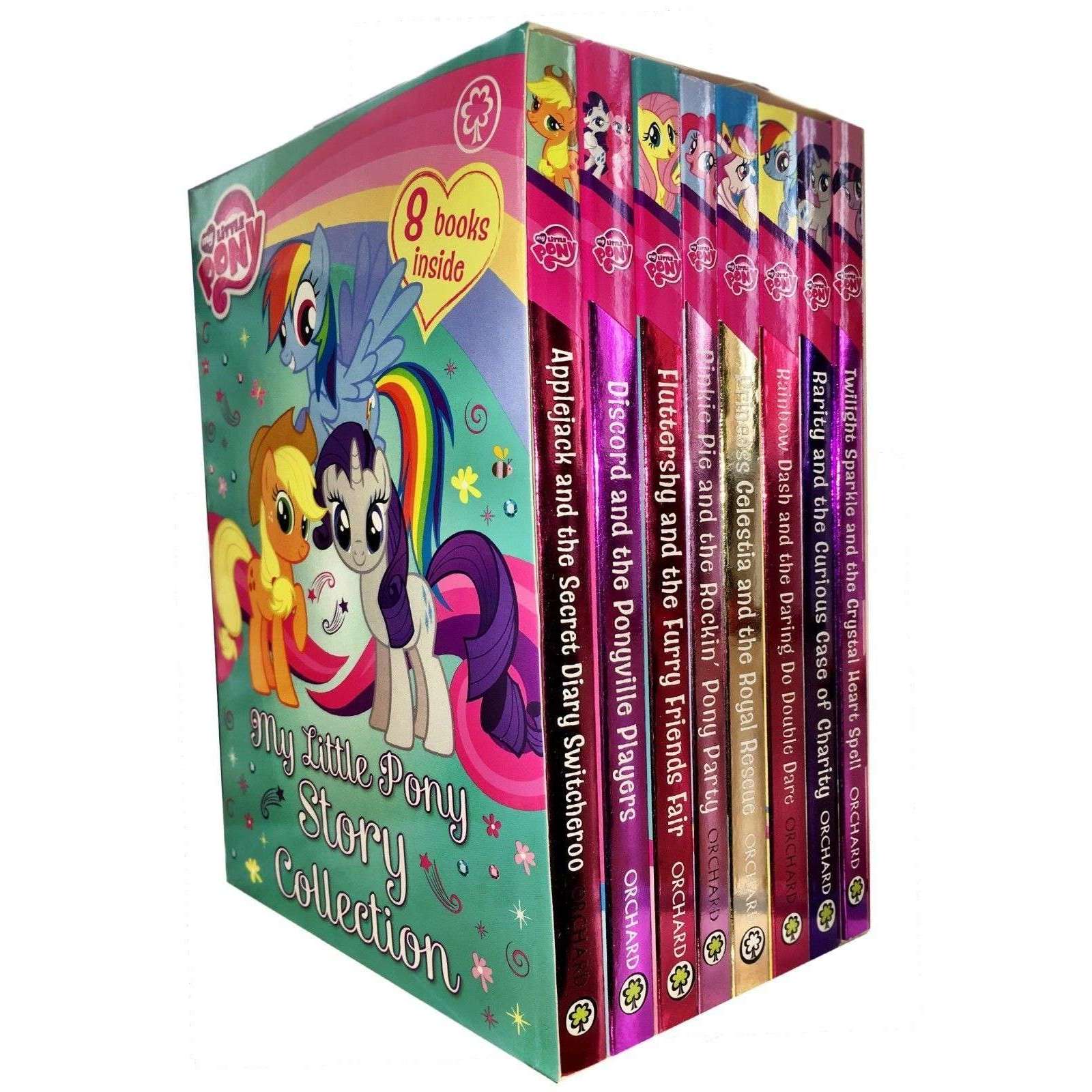 My Little Pony Story Collection 8 Book Box Set | Kids' Fantasy Adventure Series – Fun Tales, Beloved Characters & Imaginative Reading for Children