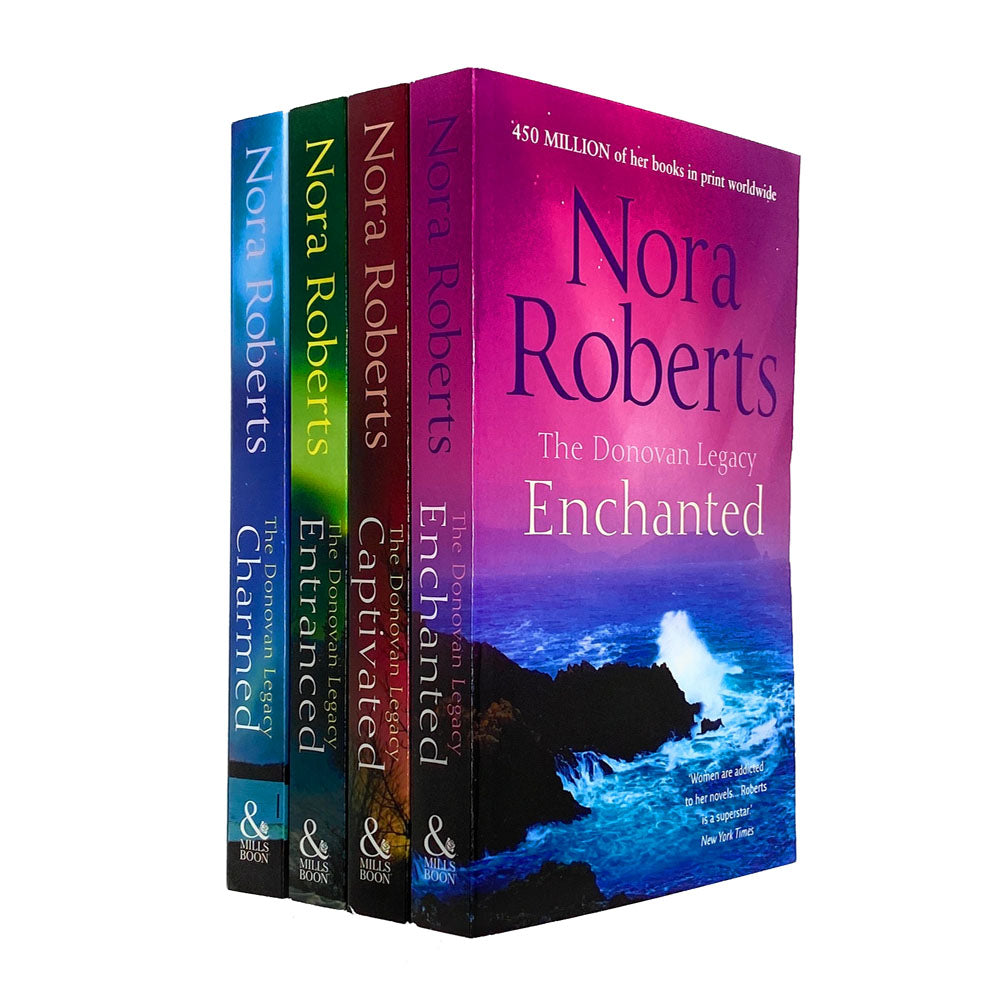 The Donovan Legacy Series 4 Book Collection by Nora Roberts –Captivating Romance Novels | Bestselling Fiction, Love Stories & Engaging Reads