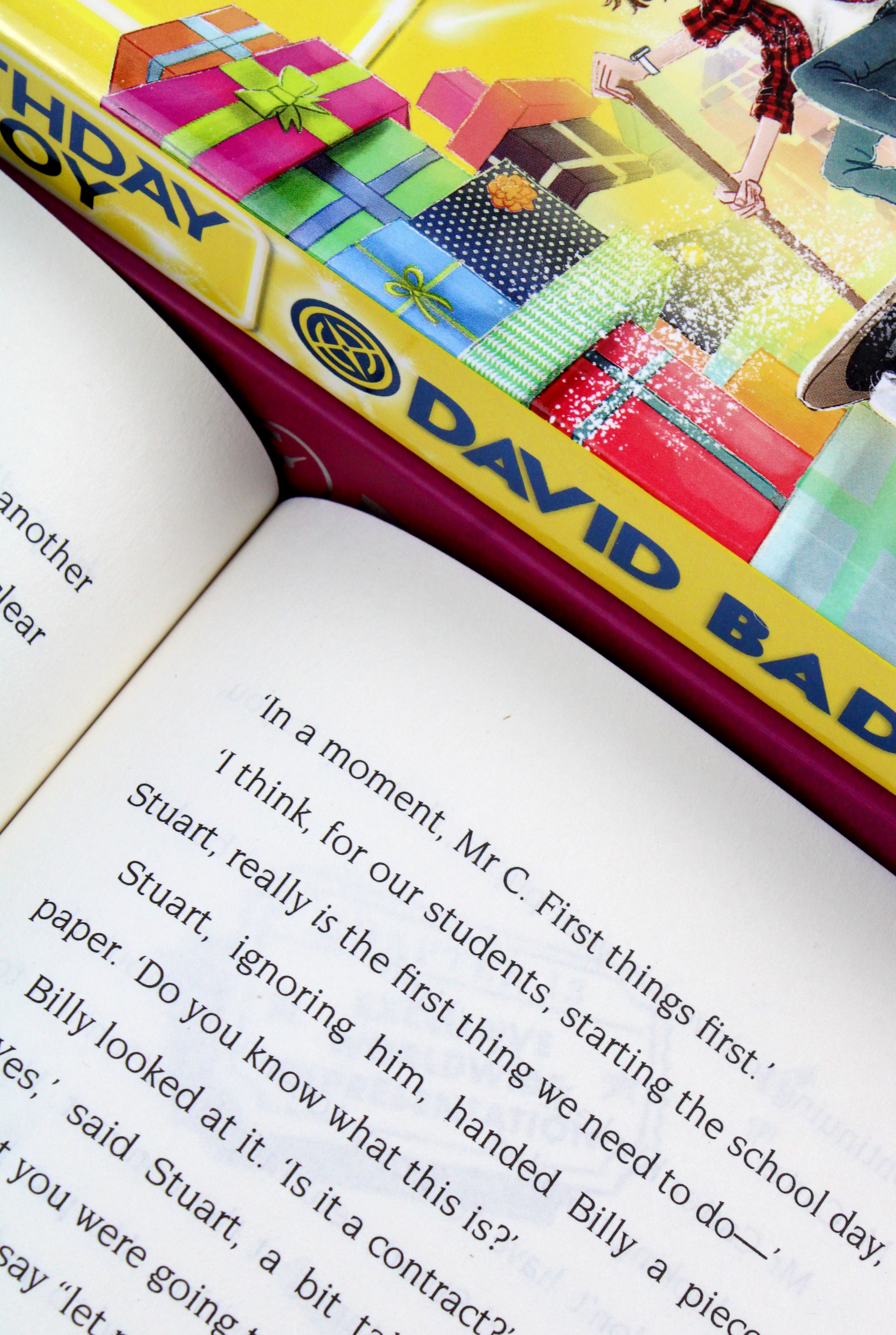 David Baddiel 3-Book Collection Set | Birthday Boy, The Taylor Turbochaser, Accidentally Famous | Funny Fiction, Adventure & Joy for Young Readers