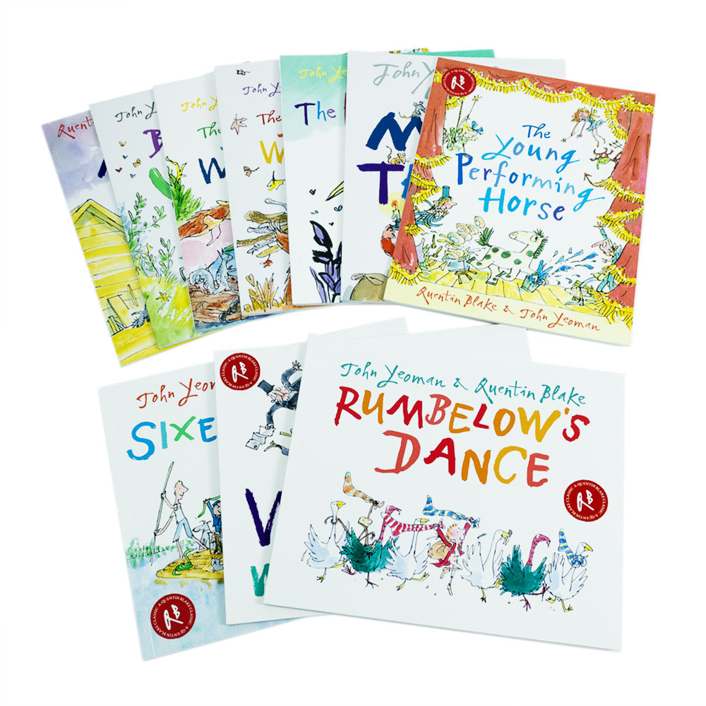 John Yeoman & Quentin Blake Children’s Classic Stories – 10-Book Set | Illustrated tales, fun learning, bedtime stories, read-aloud, 8+ years