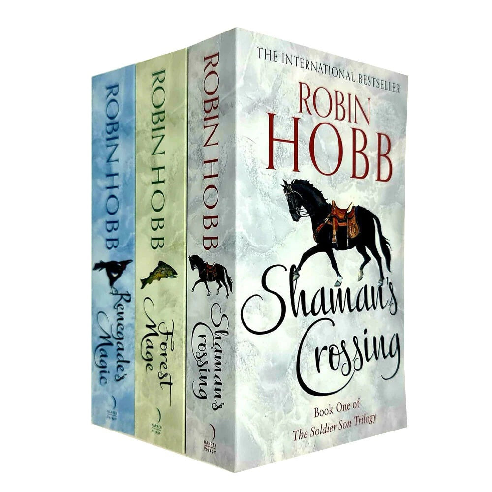 Robin Hobb Soldier Son Trilogy 3 Books Collection Set –Epic Fantasy Fiction Series, Novels by HarperCollins for Young Adult Reading Adventure
