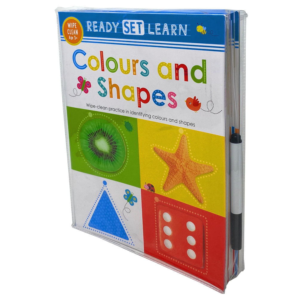 Ready Set Learn 10 Early Learning Wipe Clean Books Set – Interactive Preschool Activity Books for Fun Learning, Writing Practice & Skill-Building!