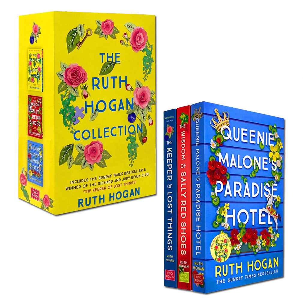 Ruth Hogan 3 Book Collection Box Set – The Keeper of Lost Things, Queenie Malone & More | Heartfelt Fiction, Friendship, Emotion & Magical Realism