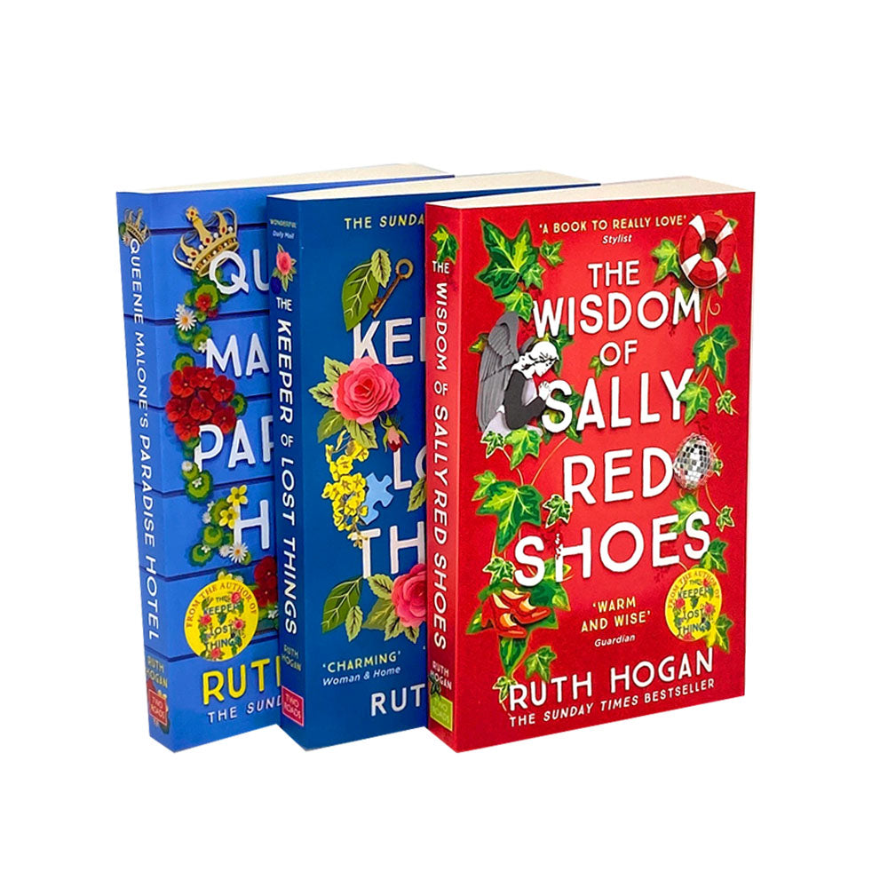 Ruth Hogan 3 Book Collection Box Set – The Keeper of Lost Things, Queenie Malone & More | Heartfelt Fiction, Friendship, Emotion & Magical Realism