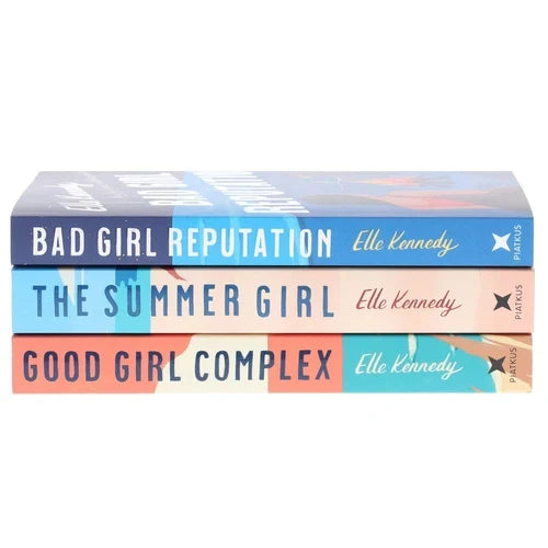 Avalon Bay Series 3 Books Collection Set By Elle Kennedy (Good Girl Complex, Bad Girl Reputation and The Summer Girl) | Paperback