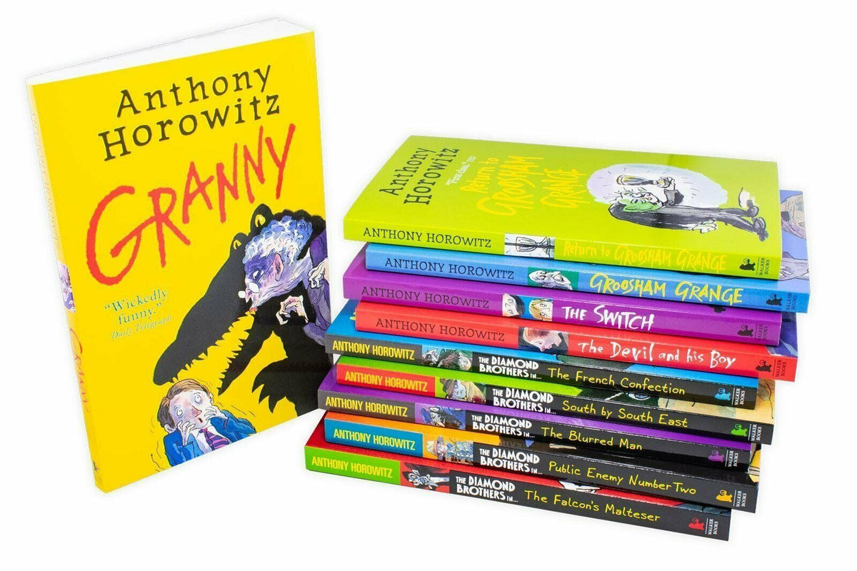 The Wickedly Funny Anthony Horowitz Bumper Boxset– 10 Book Collection of Hilarious & Adventurous Children's Fiction for Young Readers & Kids