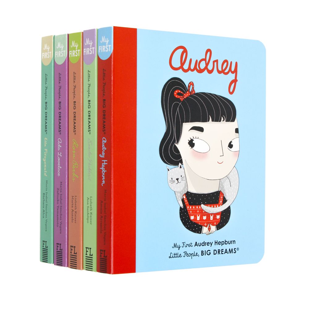 Little People, Big Dreams Series 2 Collection 5 Books Set Ada Lovelace(Rosa Parks, Emmeline Pankhurst, Ella Fitzgerald, Audrey Hepburn & Ada Lovelace)