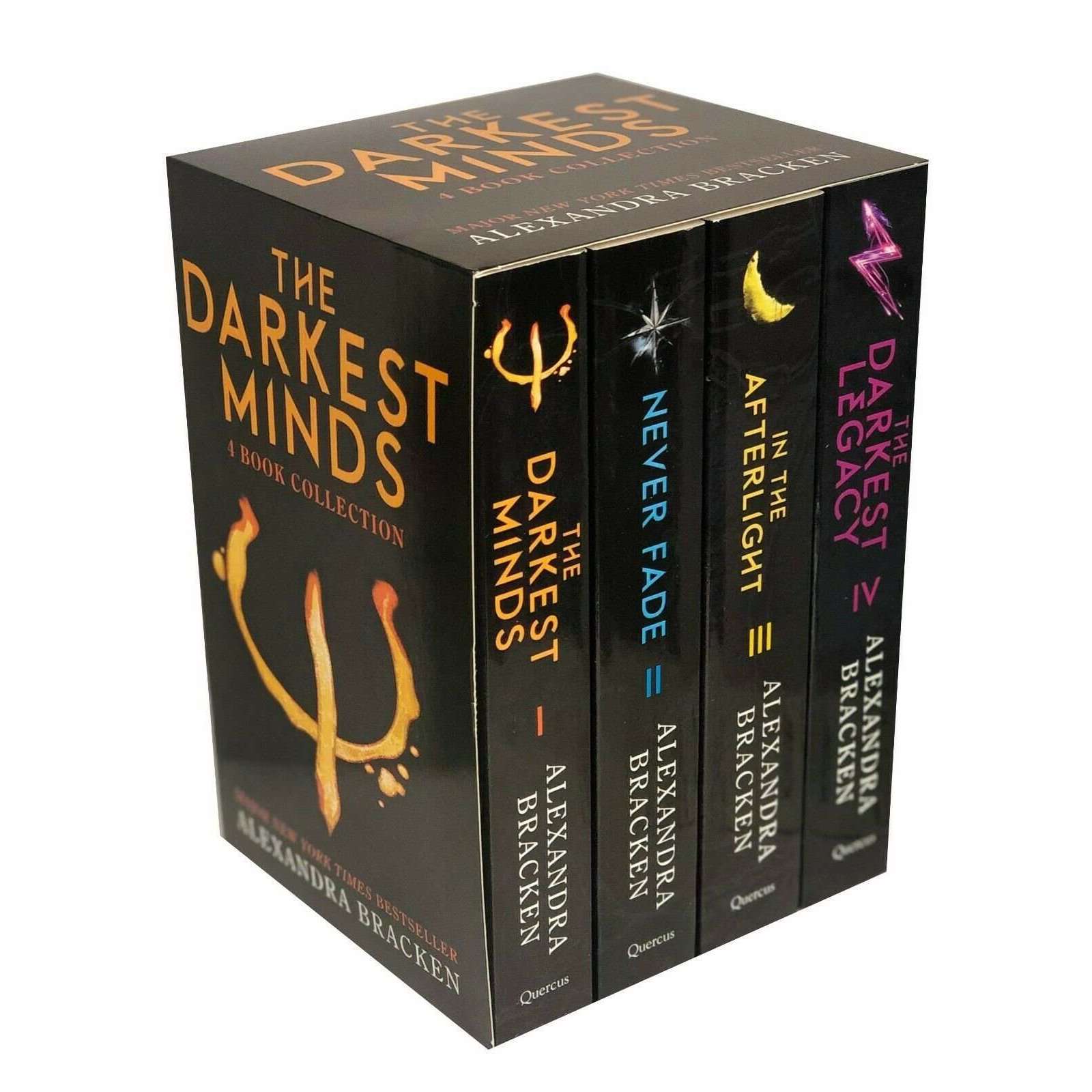 The Darkest Minds Series by Alexandra Bracken | 4-Book Collection Set – YA Dystopian Fiction, Action, Adventure, Survival & Teen Power Struggles