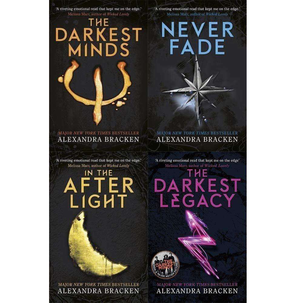 The Darkest Minds Series by Alexandra Bracken | 4-Book Collection Set – YA Dystopian Fiction, Action, Adventure, Survival & Teen Power Struggles