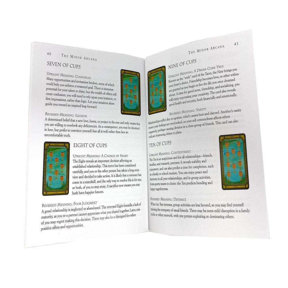 The Golden Tarot Deck: Cards Collection Box Set | Mindfulness, Spirituality, & Intuitive Guidance for Healing, Meditation & Personal Growth