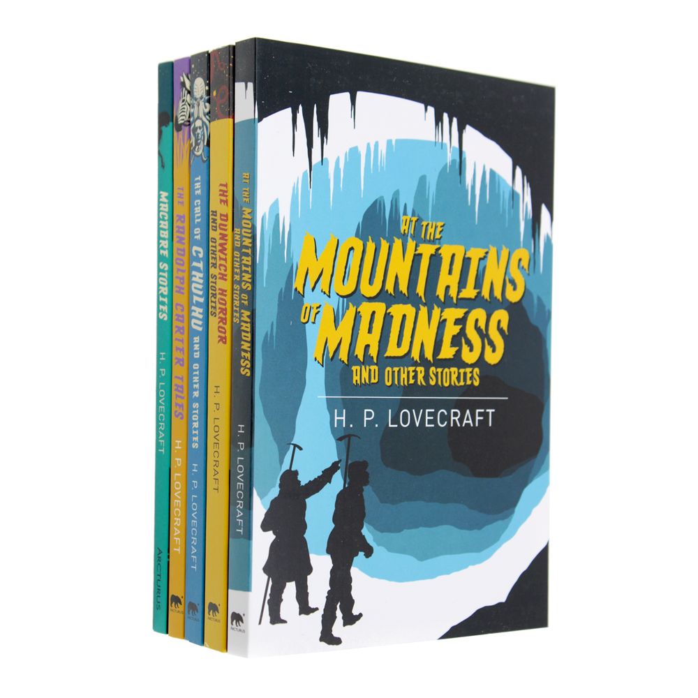 The Classic H. P. Lovecraft Collection 5 Book Set | Horror, Supernatural Tales, Weird Fiction, Mystery, Suspense, Dark Fiction, Anthology