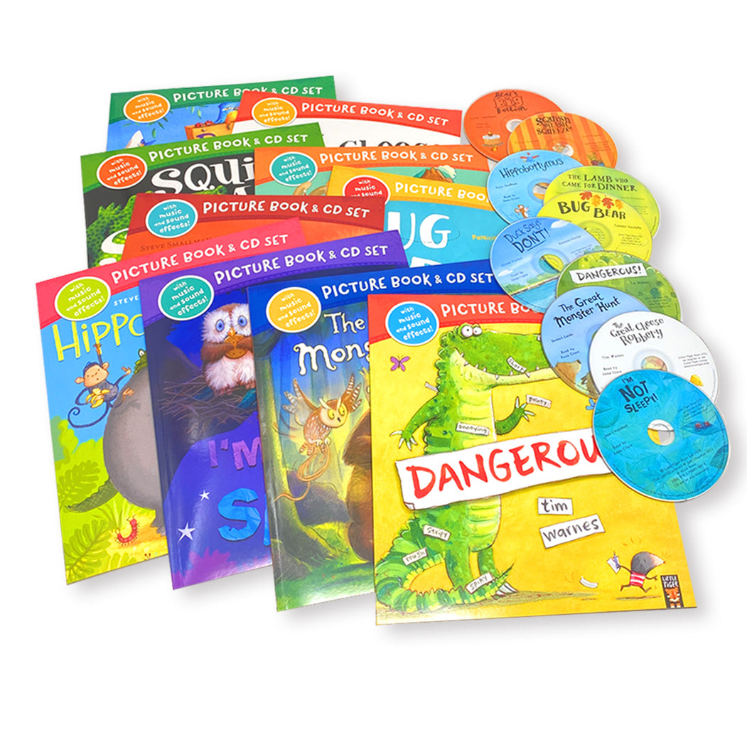 The Great Cheese Robbery 10 Picture Books & Audio CDs Set | Fun Children's Stories for Ages 3β7 β Animals, Humor, Learning & Interactive Reading