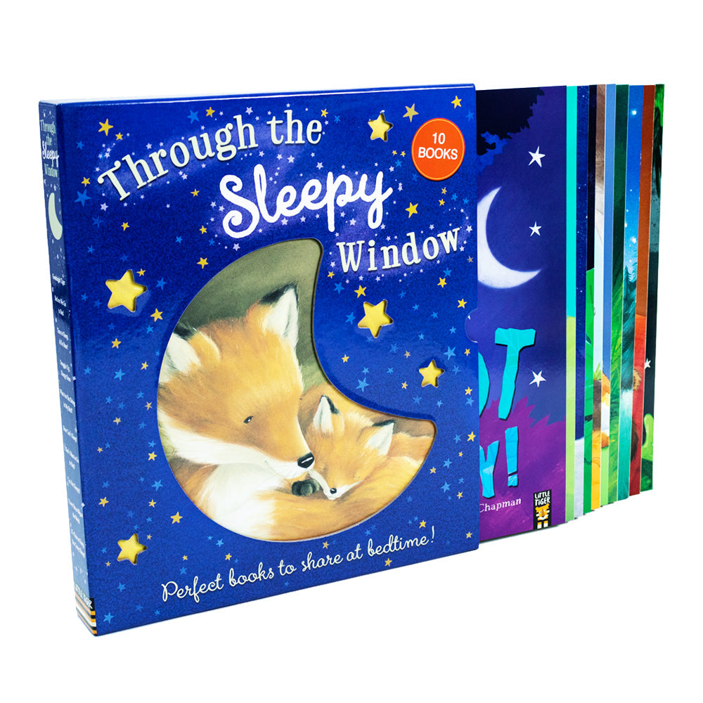 Through The Sleepy Window 10 Book Set | Bedtime Stories Collection for Kids Ages 3-8 | Includes Goodnight Tiger | Fun & Imaginative Reads