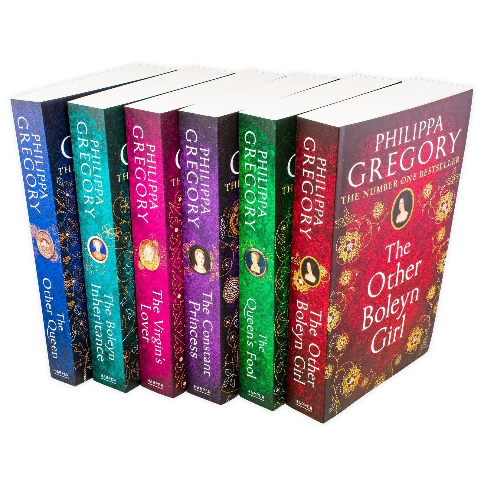 Philippa Gregory Tudor Court Novels 6 Books Set Collection Virgin's Lover