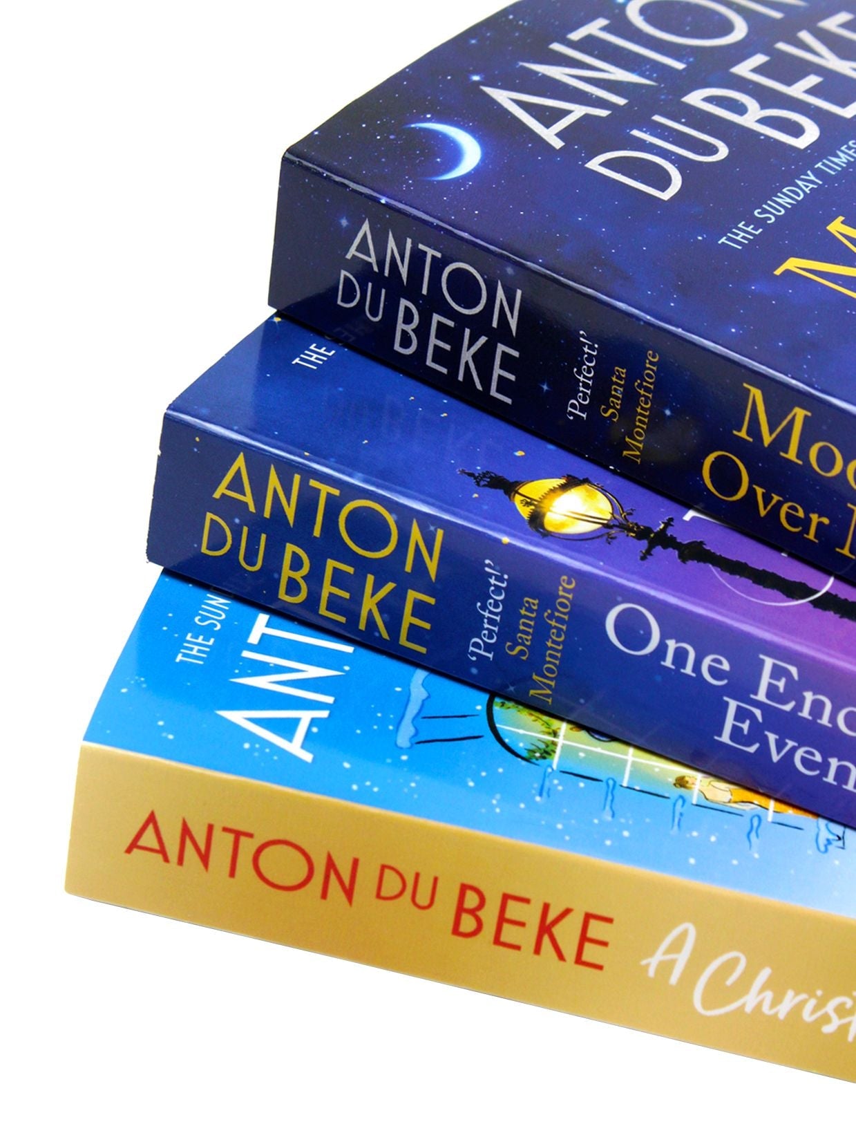 Anton Du Beke 3 Book Set: Moonlight Over Mayfair, One Enchanted Evening, A Christmas to Remember – Romance Novels, Heartwarming Fiction Collection