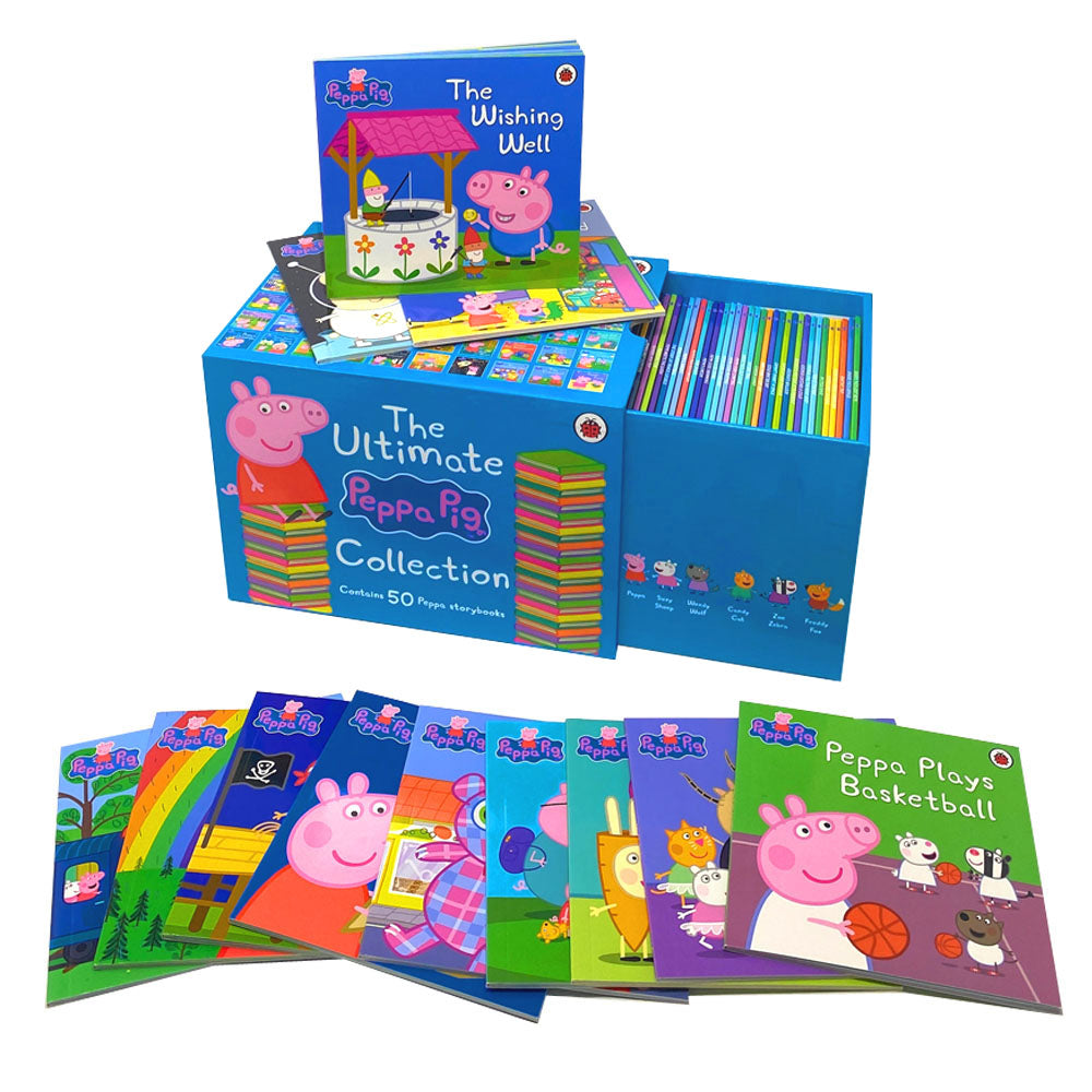 The Ultimate Peppa Pig Collection – 50 Fun & Educational Children's Picture Books Box Set | Colorful Stories for Young Readers & Family Adventures