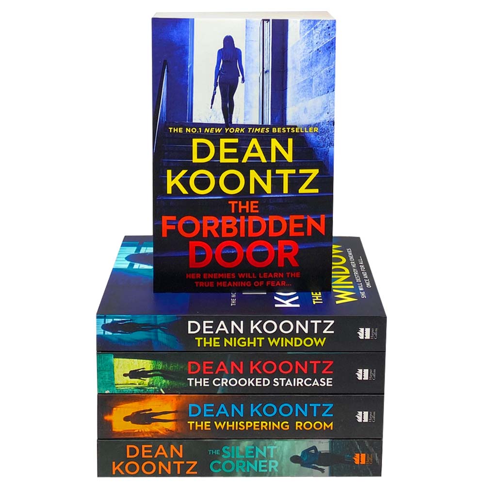 Jane Hawk Thriller 5 Book Collection by Dean Koontz | Gripping Mystery, Psychological Suspense, Action-Packed Crime & Conspiracy Thriller Series