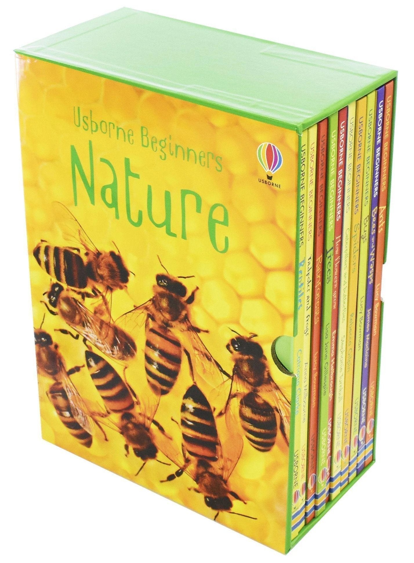Usborne Beginners Nature 10-Book Box Set Collection| Fun & Educational Children's Non-Fiction| Wildlife, Reptiles, Rainforests & Animal Facts for Kids