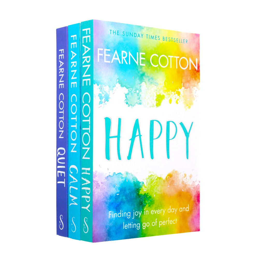Fearne Cotton 3 Book Self-Help Collection Box Set– Includes Happy, Calm & Quiet | Wellness, Mindfulness, Positivity & Mental Health Inspiration Series