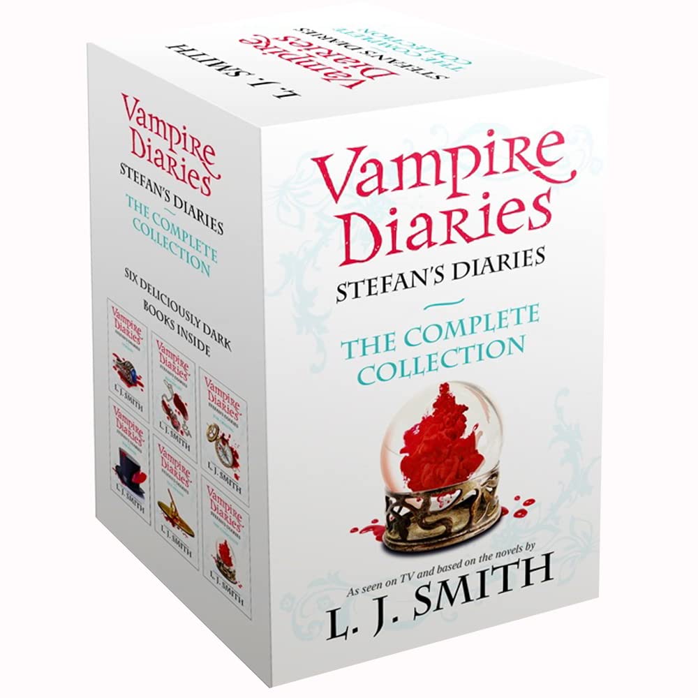 The Vampire Diaries: Stefan’s Diaries Box Set (Books 1–6) by L.J. Smith | YA Paranormal Romance & Fantasy Series for Teens | Supernatural Must-Read