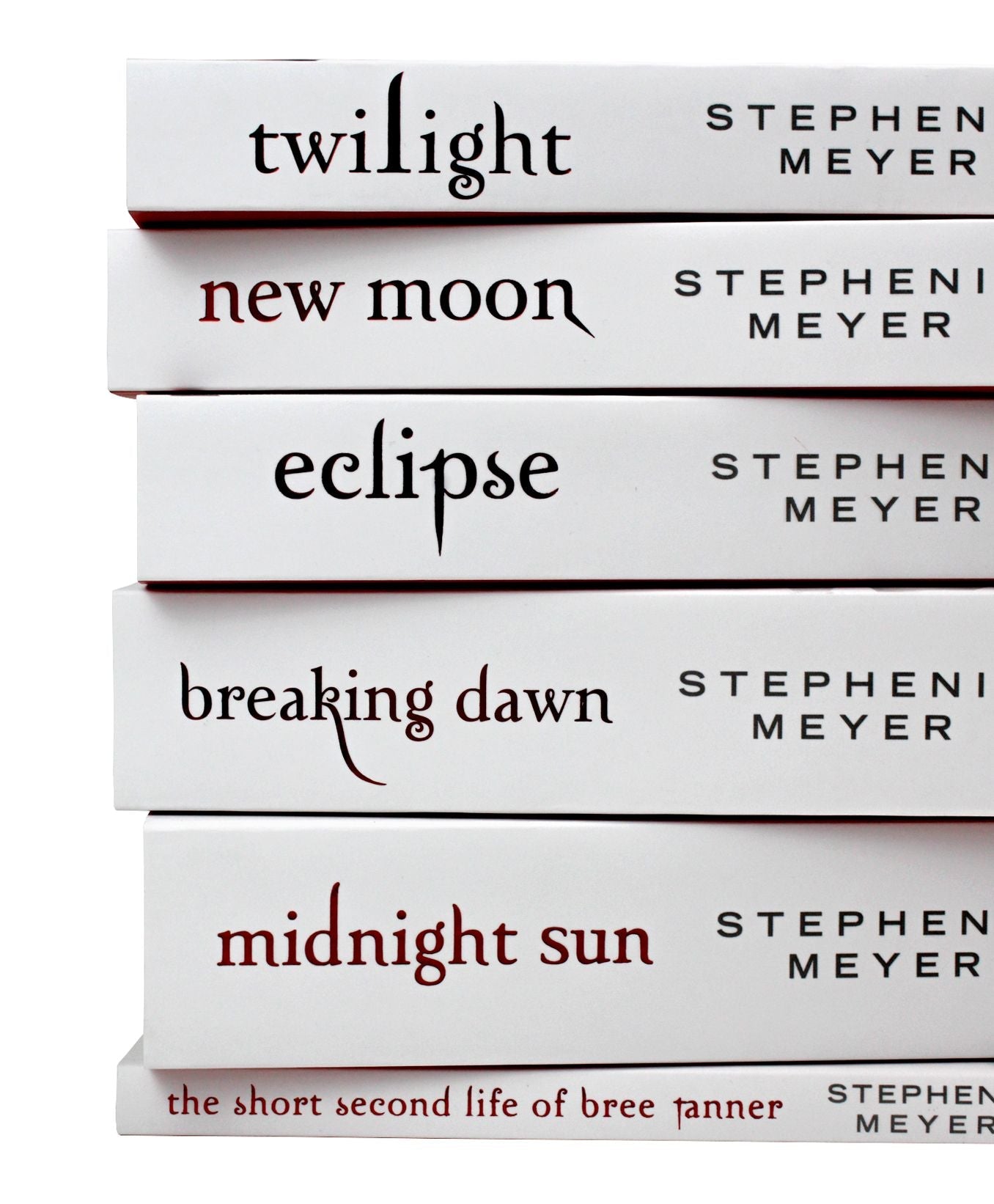 The Twilight Saga 6 Books Set (White Cover) by Stephenie Meyer | Young Adult Fantasy, Romance, Vampires, Werewolves, Love Story, Paperback Series