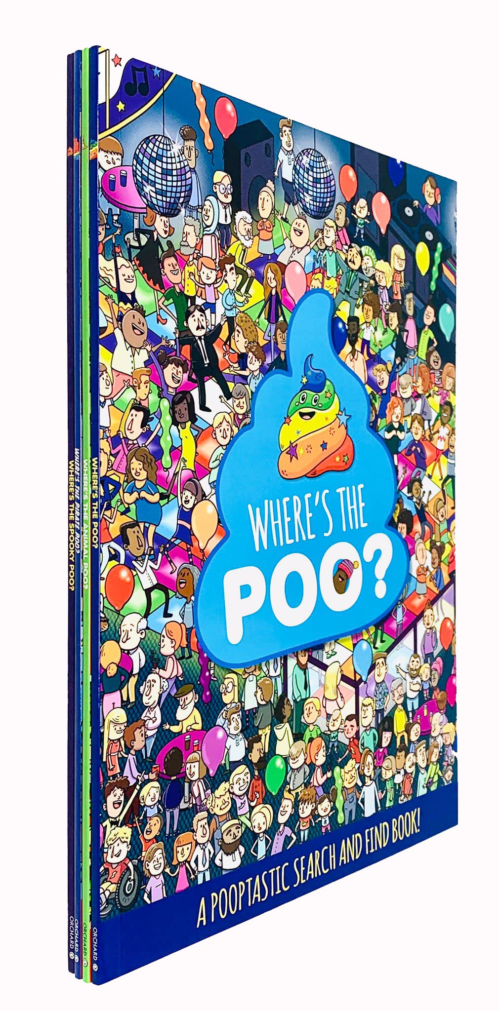 Where's the Poo...? Search and Find 4 Book Collection by Alex Hunter | Fun & Interactive Kids' Activity, Adventure, Educational, Puzzle & Reading Fun