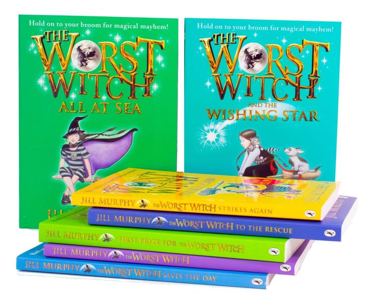 The Worst Witch Collection β 7 Book Set by Jill Murphy | Magical & Funny Children's Stories | Witches, Spells,Adventures & School Life β Puffin Series