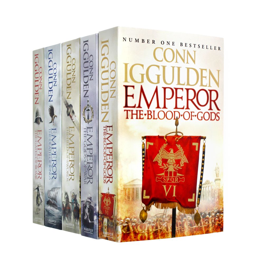 Conn Iggulden Emperor Series 5-Book Collection – Epic Historical Fiction Set of War, Empire, Power & Adventure |Gripping Novels on Leadership & Legacy