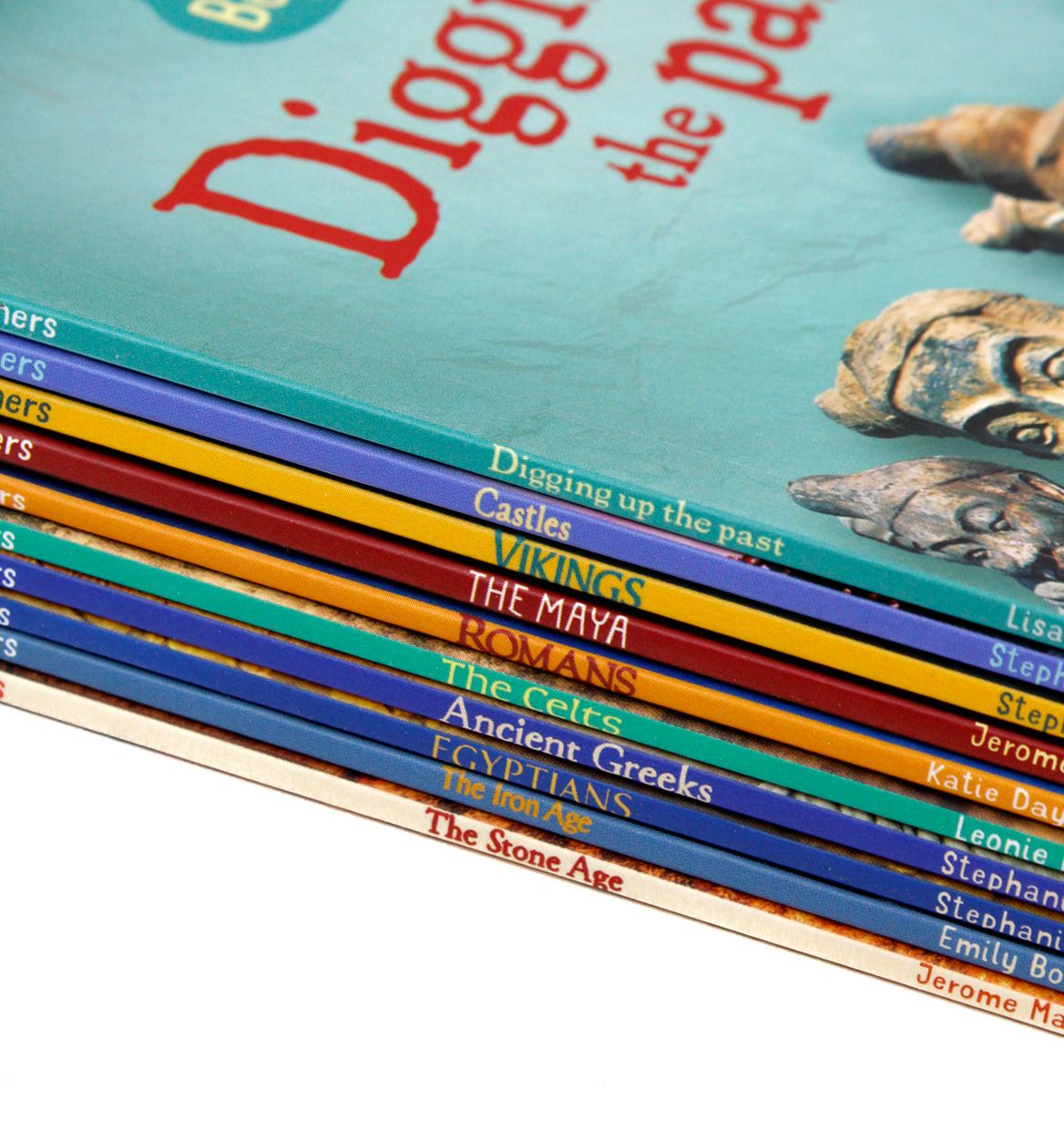 Usborne Beginners History 10 Book Collection Set (Romans, Vikings, Egyptians, Ancient Greeks, Stone Age & More)
