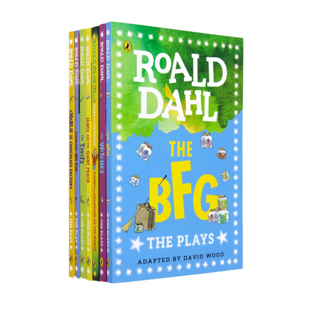 Roald Dahl – The Plays 7 Book Collection | Children's Fiction Classics Including The BFG, The Witches, James and the Giant Peach, Twits & More!