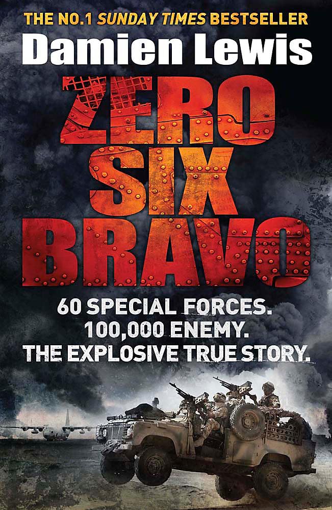 Damien Lewis Collection 4 Books Set (Zero Six Bravo, Ghost Patrol, Italian Job, Nazi Hunters)