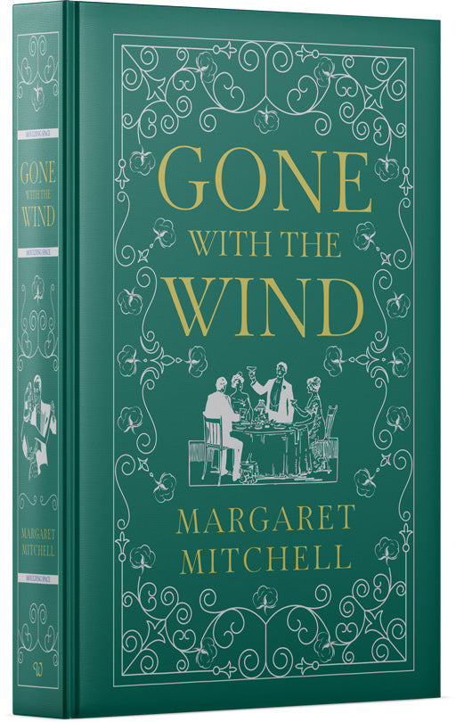 Gone with the Wind by Margaret Mitchell Leather Bound Book – Classic American Literature, Collectible Edition, Timeless Historical Romance Novel