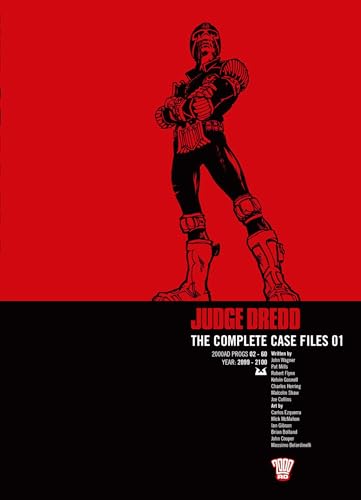 Judge Dredd: The Complete Case Files Book 1 – Volume 1 Comic Collection | Classic 2000 AD Graphic Novel for Sci-Fi, Dystopian & Action Fans