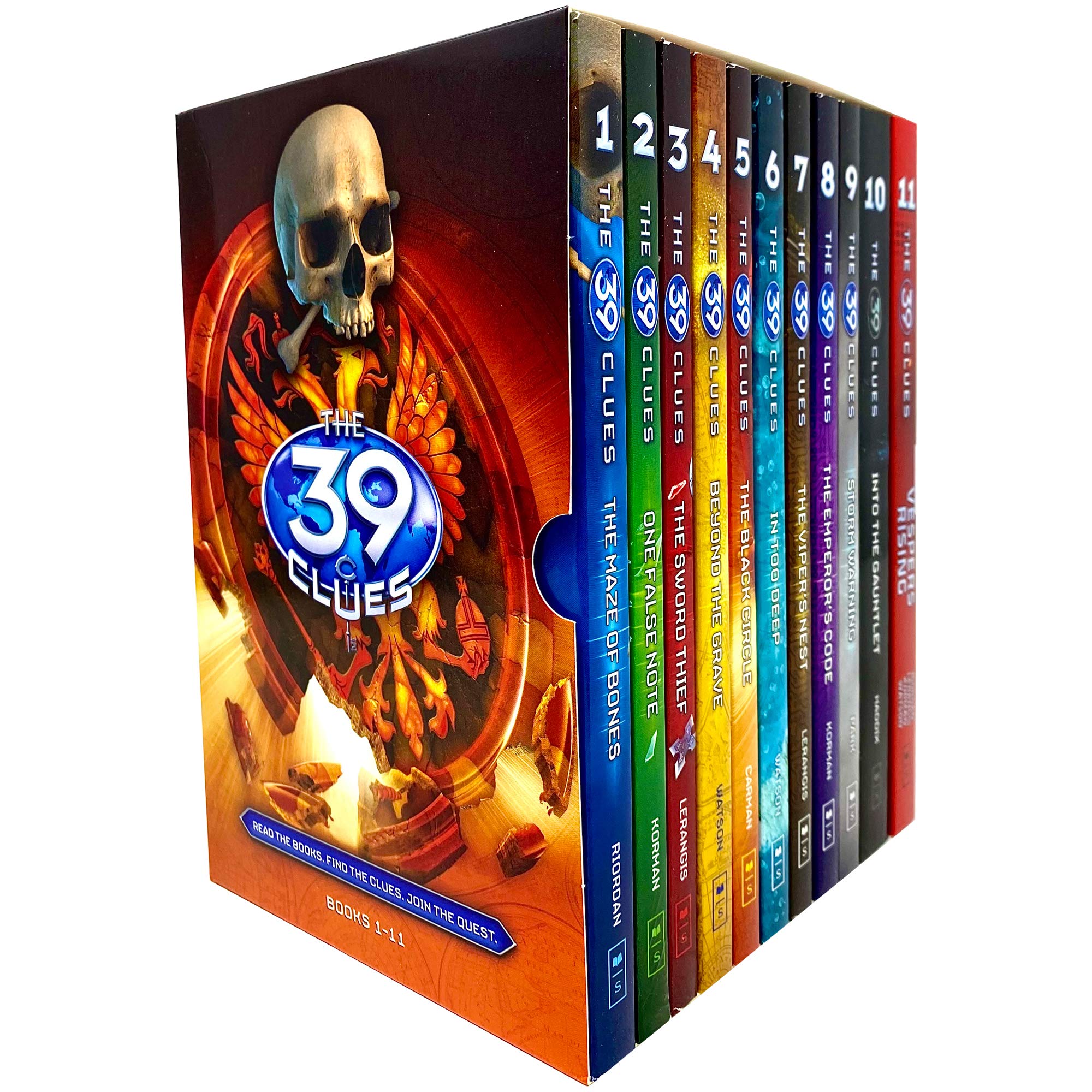 The 39 Clues Collection – 11  Paperback Book Set | Mystery, Adventure, Puzzle-Solving & Treasure Hunt Series for Young Readers