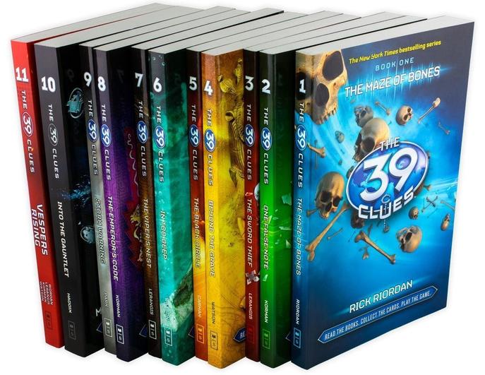 The 39 Clues Collection – 11  Paperback Book Set | Mystery, Adventure, Puzzle-Solving & Treasure Hunt Series for Young Readers