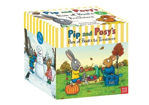 Pip and Posy's Box Set of 8 Books to Treasure - Everyday Toddler Adventures and help children learn about the values of friendship and kindness| Board Books