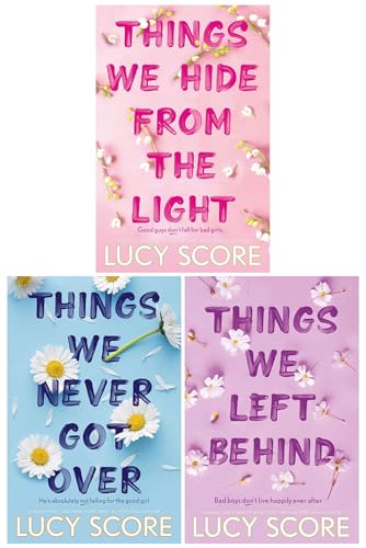 Knockemout Series by Lucy Score – 3 Book Set: Things We Never Got Over, Things We Hide From the Light & Things We Left Behind | Romance, Must-Reads