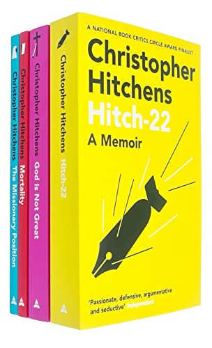 Christopher Hitchens Collection – 4-Book Set | Thought-Provoking Essays & Non-Fiction from a Leading Intellectual (Hitch 22, Mortality & More)