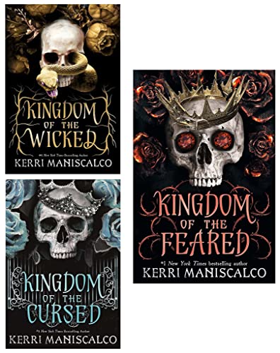 Kingdom of the Wicked Series 3 Book Set by Kerri Maniscalco | Dark Fantasy YA Collection – Witches, Magic, Curses & Supernatural Adventure