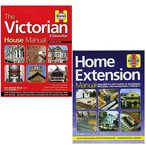 Ian Rock 2 Books Set – Victorian House & Home Extension Manual | DIY, Renovation, Home Manual, Building Guide, Architecture, Design